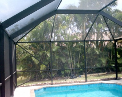 pool enclosure, patio room